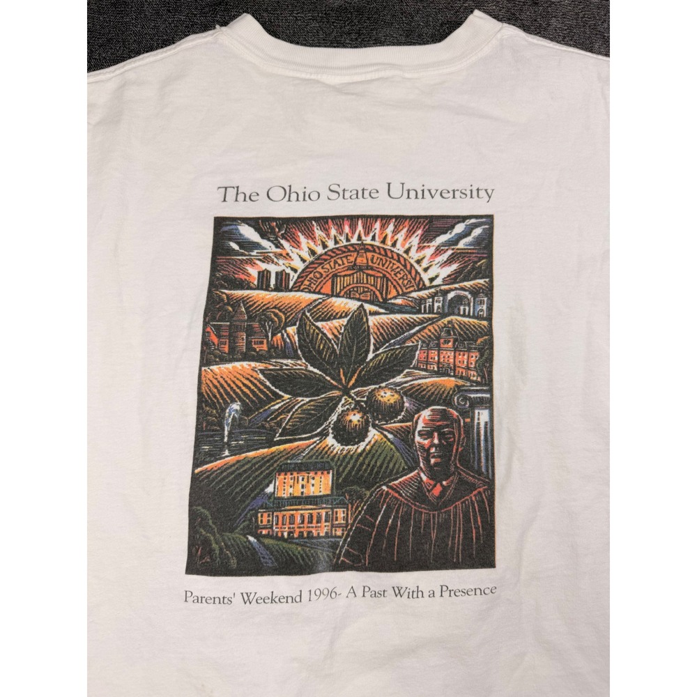 Vintage 1996 Ohio State University Parents Weekend T-Shirt All Sport XL USA Made - Picture 9 of 10